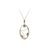 Gold Necklace with Coloured Stones