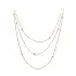 Náhrdelník se Zirkony z Kombinovaného Zlata