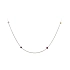 Gold Chain with Coloured Stones