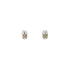 Earrings in the shape of Ladybug made of Combination Gold