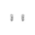 Náušnice se Zirkony z Bílého Zlata
