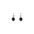Gold Earrings Lapis Lazuli