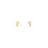 Gold Earrings Legs