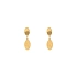 Gold dangle earrings