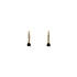 Gold Round Earrings