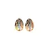 Zlaté Náušnice z Kombinovaného Zlata