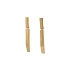 Gold dangle earrings