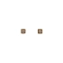 Gold Pecky Earrings with Zircones