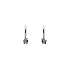 Earrings Crescents and Stars in White Gold