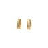 Gold Round Earrings
