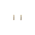 Gold Circular Earrings with Zircons