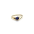 Golden Psrten with Lapis lazuli
