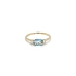 Gold Ring with Topaz