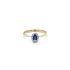 Golden Ring with Mordé Stone