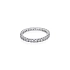 Gold Eternity Ring with Zircones
