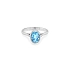 Gold Ring with Blue Stone