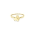 Golden Ring in the Shape of a Butterfly