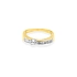 Gold Ring with Zircones made of Combined Gold