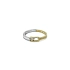 Ring with Zircon made of Combination Gold