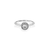 Gold Ring with Zircons