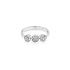 Gold Ring with Zircons