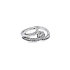 Gold Ring with Zircons