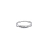Ring with White Gold Zircons