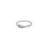 Ring with White Gold Zircons