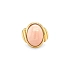 Gold Ring with Coral