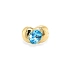 Gold Ring with Blue Stone