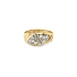 Gold Ring with Zircons