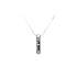 Pendant with White Gold Zircons