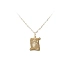Gold Pendant Sign of the Crab