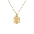Gold Pendant Sign of the Sagittarius