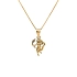 Gold Pendant Sign of the Virgin