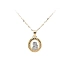 Pendant with Virgin Mary and Jesus Christ made of Combined Gold