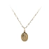 Gold Pendant Madonna Virgin Mary