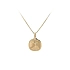 Gold Pendant for Christening - Symbol of Faith and Protection
