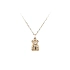 Golden Teddy Bear Pendant