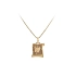 Gold Pendant Aquarius