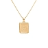 Gold Pendant Sign of the Virgin