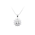 Pendant of the Sun made of White Gold
