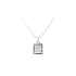 Pendant Sign of the Twins White Gold