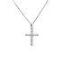 Golden Cross with Zircons
