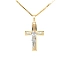 Golden Cross with Jesus Christ