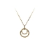 Gold Necklace Circles