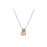 Ladies Necklace made of Combination Gold