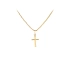 Gold Cross Pendant