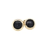 Gold Cufflinks with Onyx