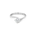 Gold Engagement Ring with Diamond